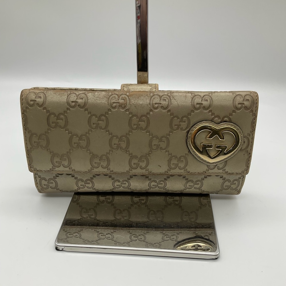 GUCCI LEATHER LONG‎ WALLET